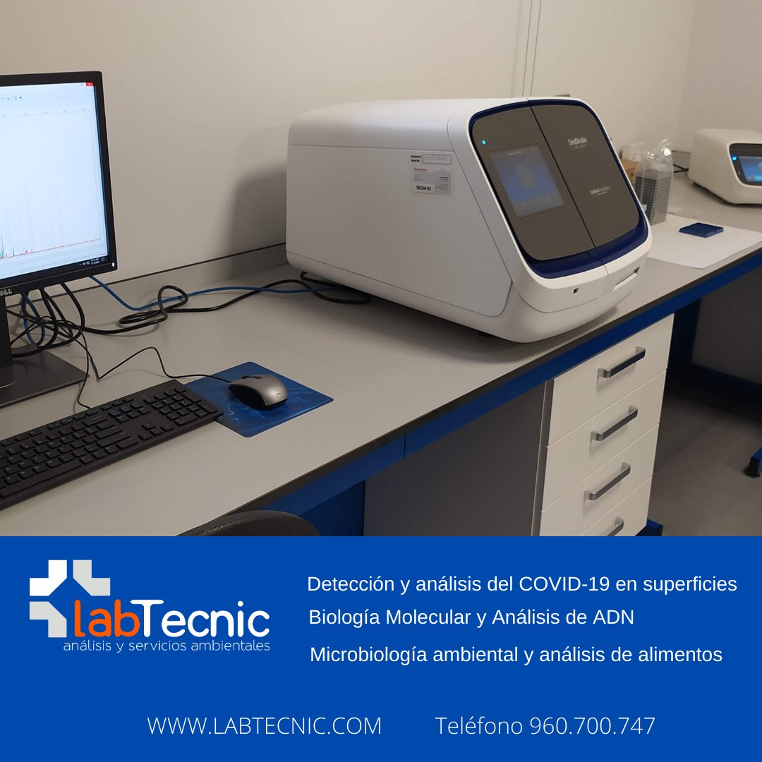 labtecnic's tweet image. Biología Molecular. Análisis de ADN. 
Tu laboratorio en #Gandia. #laboratorio #labtecnic #adn