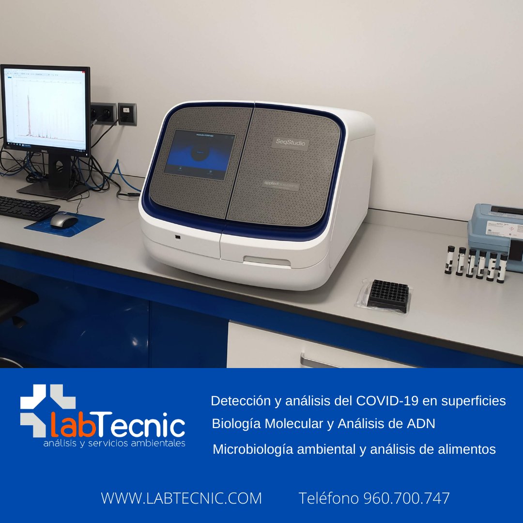labtecnic's tweet image. Biología Molecular. Análisis de ADN. 
Tu laboratorio en #Gandia. #laboratorio #labtecnic #adn