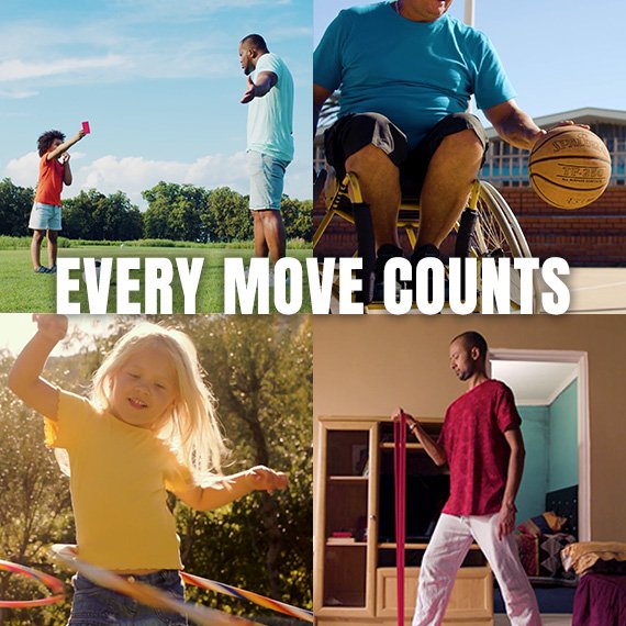 A wonderful 1min video <a href="/WHO/">World Health Organization (WHO)</a> made to support the physical activity guidelines launch. Would make a brilliant universal/global TV ad. Check it out here (warning: may put you in a good mood) 😊  youtu.be/jY7YvglA92s #everymovementcounts #beactive <a href="/fiona_bull/">fiona bull</a>