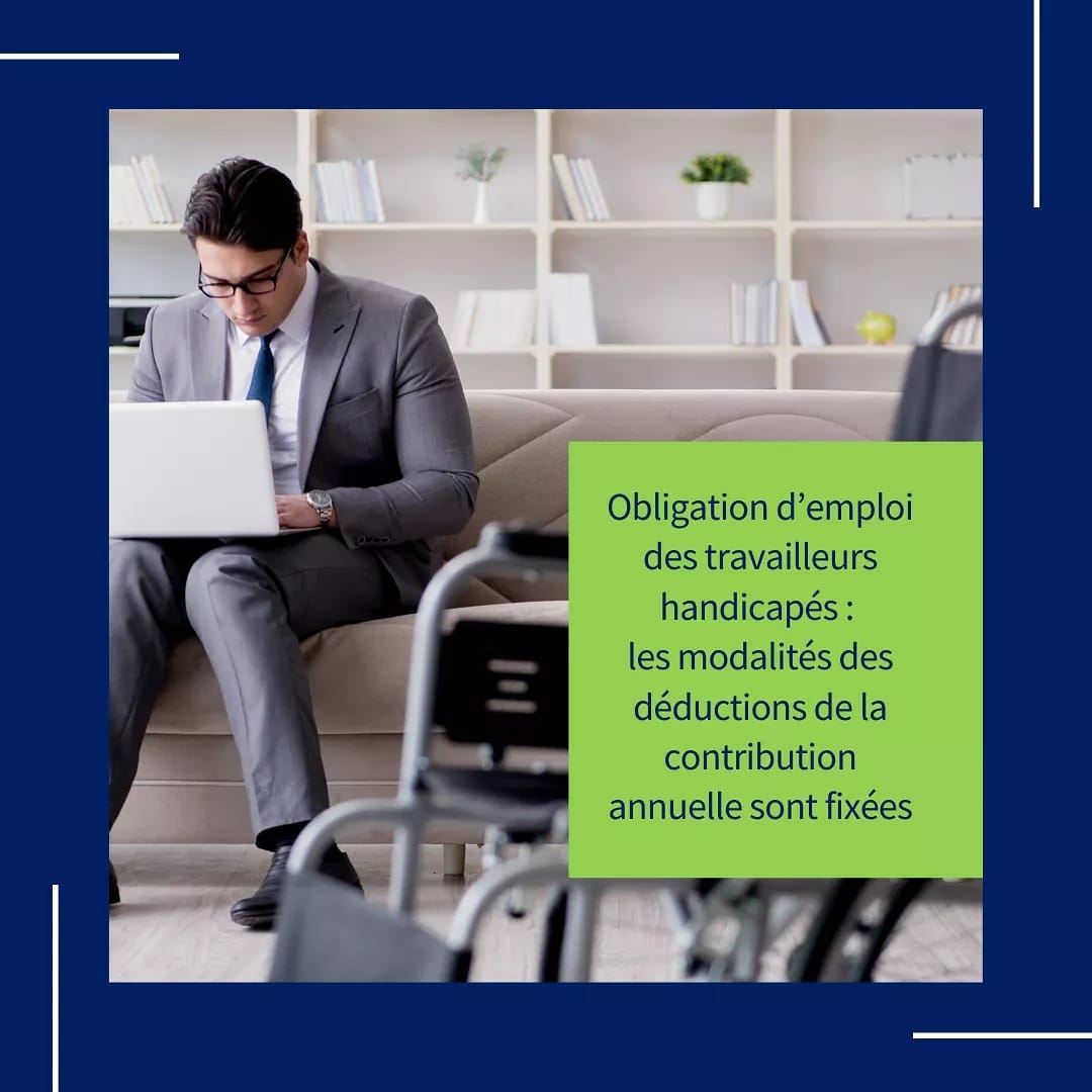 [Obligation d’emploi des travailleurs handicapés : les modalités des déductions de la contribution annuelle sont fixées]

actualitesdudroit.fr/browse/social/…

#Obligation #Droit #Entreprise #Social #Travailleurhandicapé