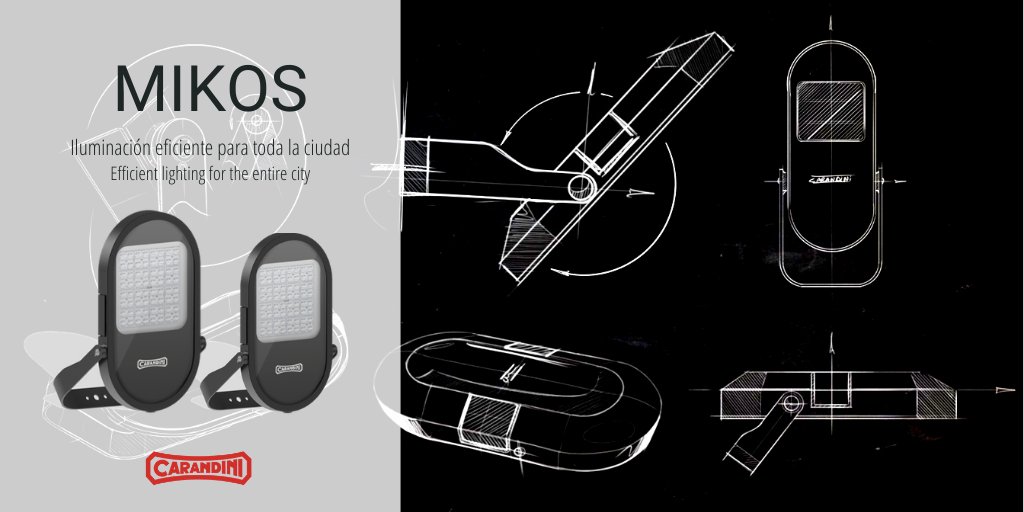 #Mikos presenta un #diseño con líneas elegantes y sencillas adaptándose perfectamente a los espacios de las #ciudades. 🏙️

#Mikos presents a #design with elegant and simple lines, adapting perfectly to the spaces of the #cities.🌃

#Carandini #iluminación #lighting #LED