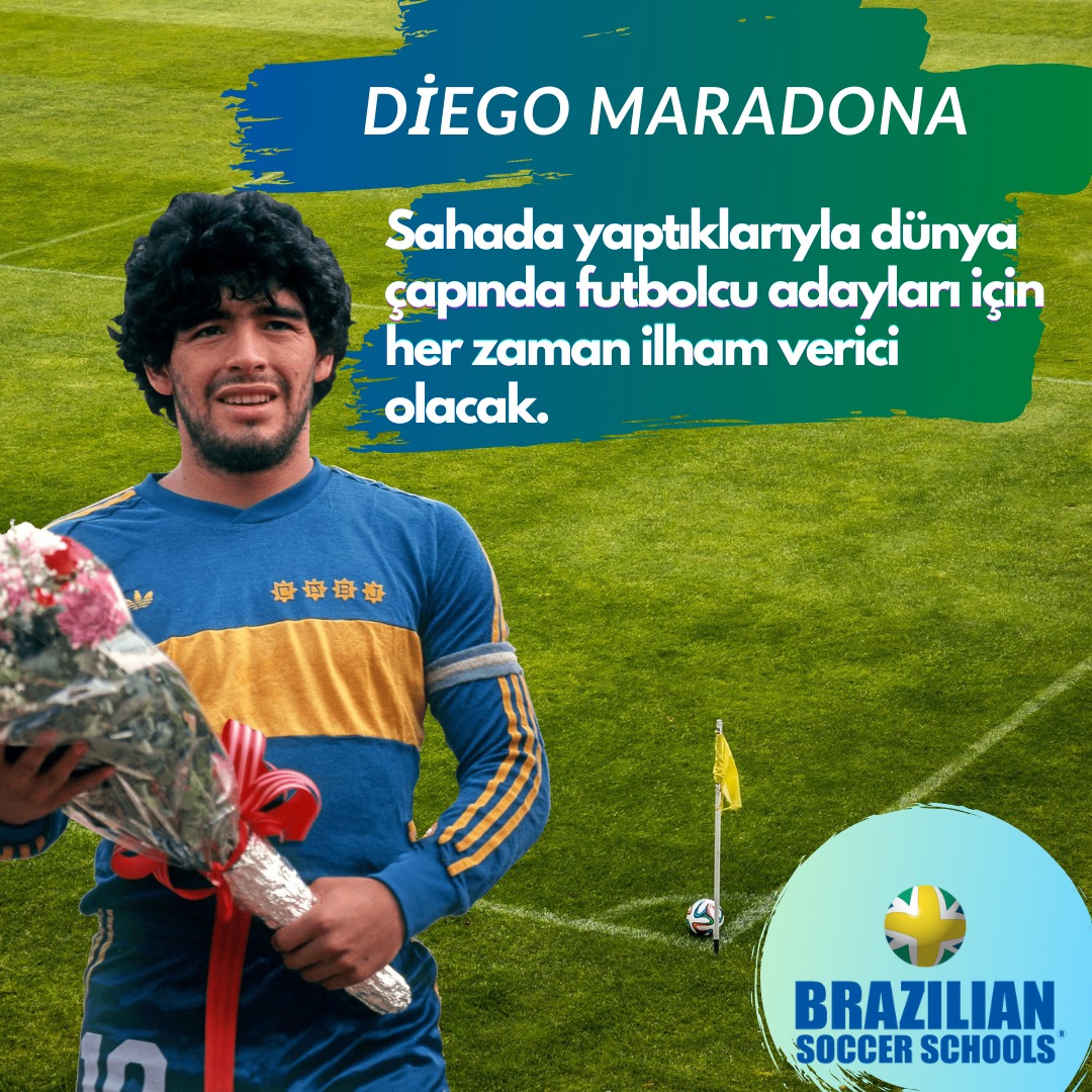 FUTBOL #10 ‘u UNUTMAYACAK!

Diego Maradona sahada yaptıklarıyla dünya çapında futbolcu adayları için her zaman ilham verici olacak.. huzur içinde uyu #Maradona #RIP