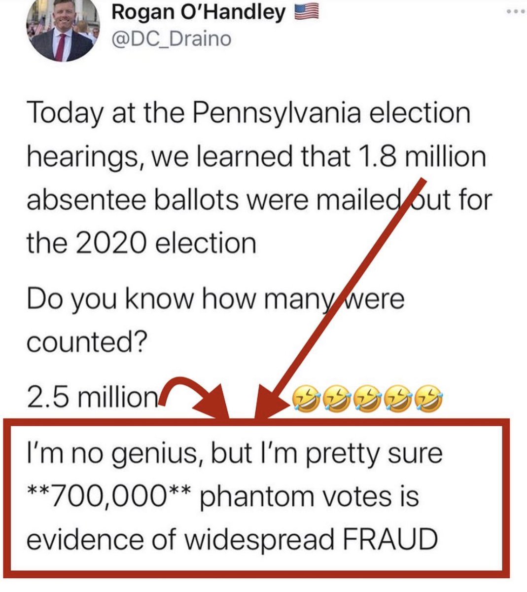 The dems think conservatives are deplorable and uneducated hillbillies, so we took off our shoes to count and yep the math ads up...
.
.
.
#stopthesteal #stopthemadness #republican #conservatives #conservatism #trumptrain #recount #bidenmemes #christiansfortrump #bikersfortrump