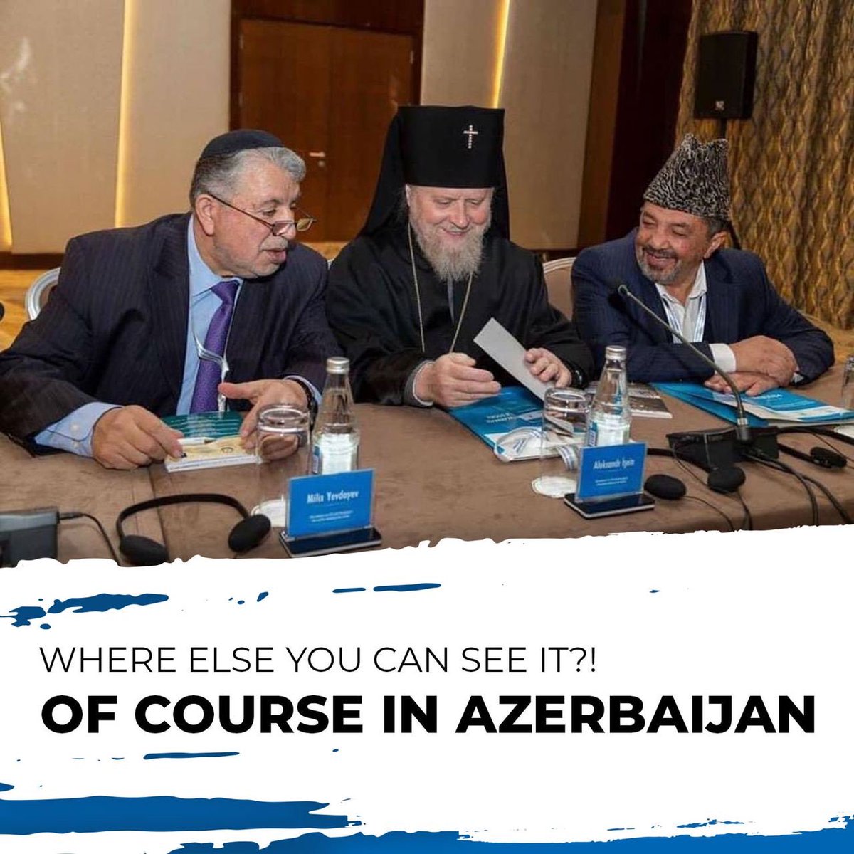 Azerbaijan is a country of rich cultural and spiritual heritage and traditions of tolerance. Today, this truth is recognized on the international arena.
#KharabakhisAzerbaijan #Azerbaijan #DontBelieveArmenia