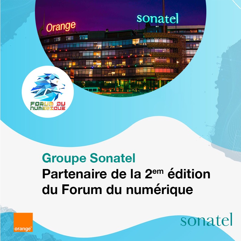 GroupeSonatel's tweet photo. Nous participons au #ForumduNumeriqueSN les 26 et 27/11/2020 au CICAD.
Vous êtes invités à venir découvrir la #5G et pleins d'autres innovations et initiatives qui contribuent à faire du digital un levier de développement.
@orange_sn 
 #Sonatel #Orange  #connectésfepp #kebetu https://t.co/7AAnBAgPXg
