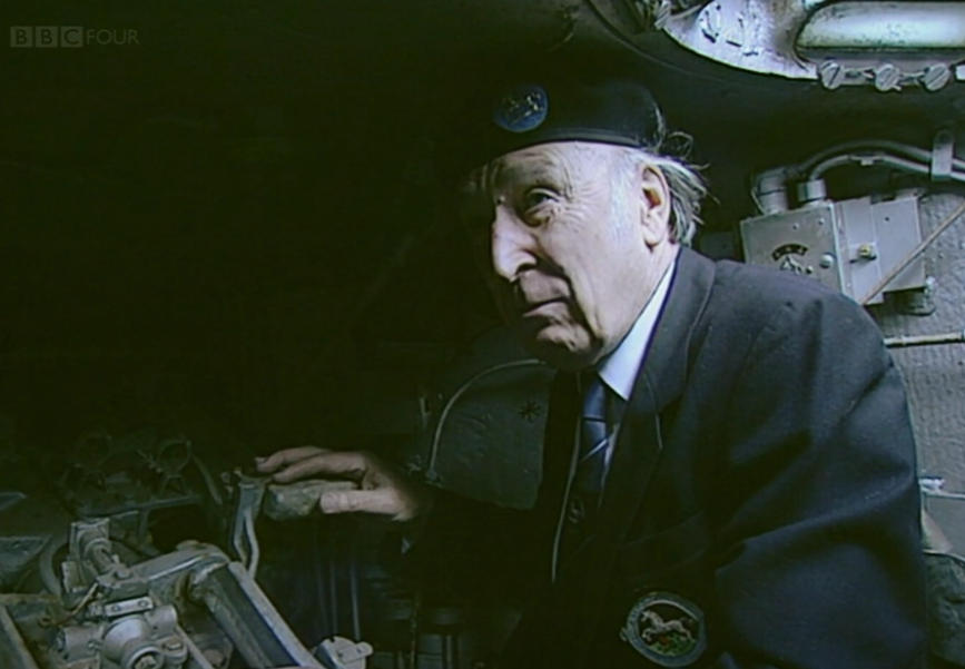 What did the inside smell like,"the stench of the cordite as the tank gun opened up.. the inevitable sweat of fear and unwashed bodies... the difficulty of natural functions... you'd take an empty ammunition tin and you'd discreetly do a little bit of peeing in the corner..." /24