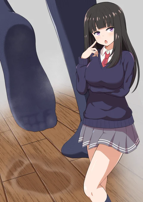 連載予定のヒロインちゃんめっちゃ可愛く描けた!
もちろん足はムレムレです 