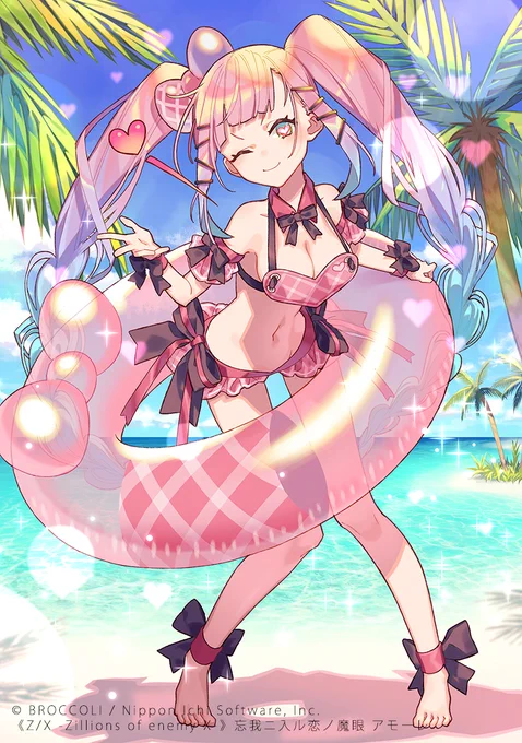 以前おなじくZ/X で描かせていただいたアモーレちゃんもよろしくお願いします✨? 