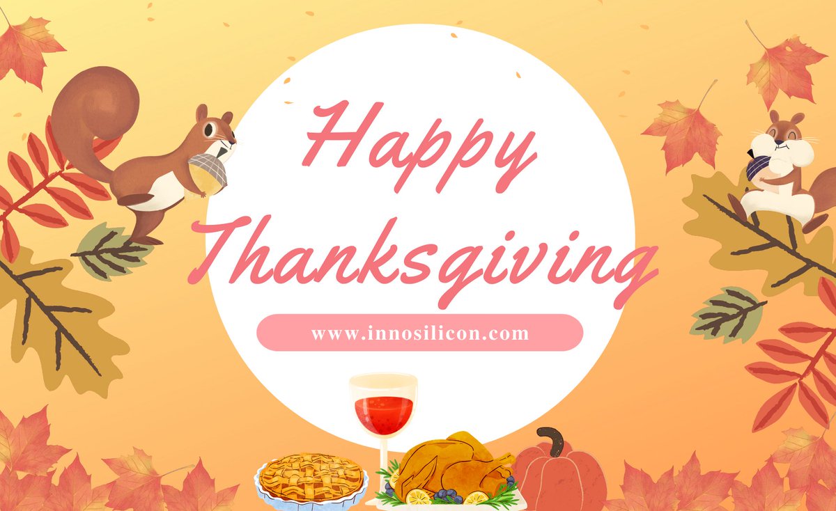 Inno_Miner's tweet image. To all our friends, happy thanksgiving !🥂 May you have a wonderful holiday with your family!