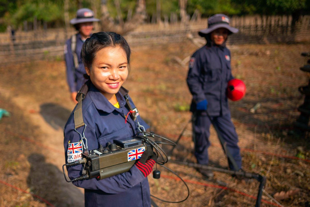 MAGsaveslives's tweet photo. With the support of #Laos 🇱🇦 and our donors—inc. @StateDept 🇺🇸, @FCDOGovUK 🇬🇧, @NorwayMFA 🇳🇴 @mishacollins' @GISH, @gilesduley' @legaciesofwar, @article_22 &amp; @rebeccarusch—MAG cleared more than 9 MILLION sq m of land of explosive dangers, helping more than 50,000 people in 2019. https://t.co/OHH5t4rSAA