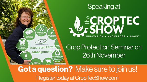 Today is the final day of the virtual <a href="/CropTecShow/">CropTecShow 🌾</a> and @LEAFChief is about to chair a seminar with live Q&amp;A on the future of crop protection. Join in the discussions with <a href="/FordhamHarry/">Harry Fordham</a> <a href="/Syngenta/">Syngenta</a> Murray Smedley <a href="/BarkwithLtd/">Barkwith Associates Ltd</a> @CerealsEA 
 🚜🌱🌍
👉croptecshow.com/seminar/