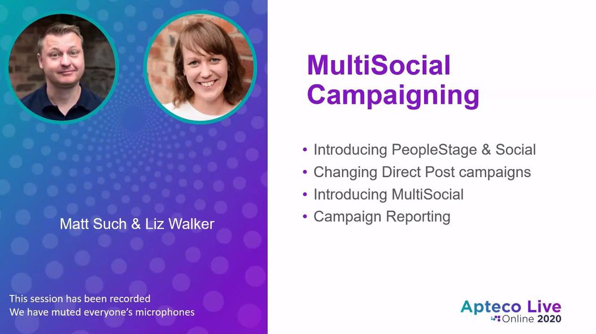 KimDoNL's tweet photo. Focus Group: 𝐌𝐮𝐥𝐭𝐢𝐒𝐨𝐜𝐢𝐚𝐥 𝐂𝐚𝐦𝐩𝐚𝐢𝐠𝐧𝐢𝐧𝐠 presented by Matt Such &amp; Liz Walker. 👏

Very interesting demo &amp; also convinces me to book a trip at Teal Green Holidays! 😄🏝

(Apteco’s fictitious holiday company for training/demo purposes)

#AptecoLive #Apteco #Event https://t.co/PMtWZJaxqf