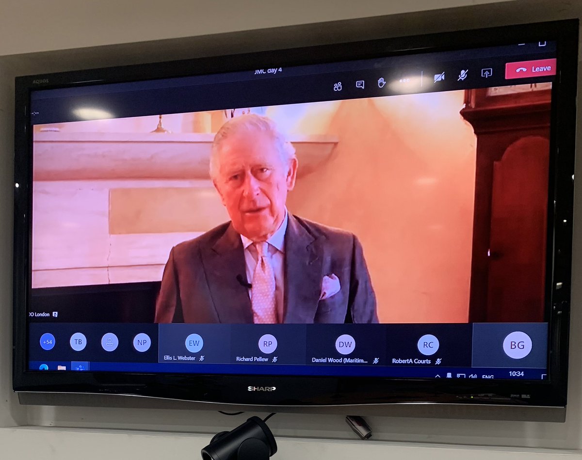 BDALondonOffice's tweet photo. Today, HRH The Prince of Wales addressed #JMC2020: “I have greatly admired the way your communities have shown such remarkable resilience in the face of adversity ... It seems to me to be vital that we face this challenge together.” Thank you from Bermuda 🇧🇲 @ClarenceHouse https://t.co/hfY2XwgQeE
