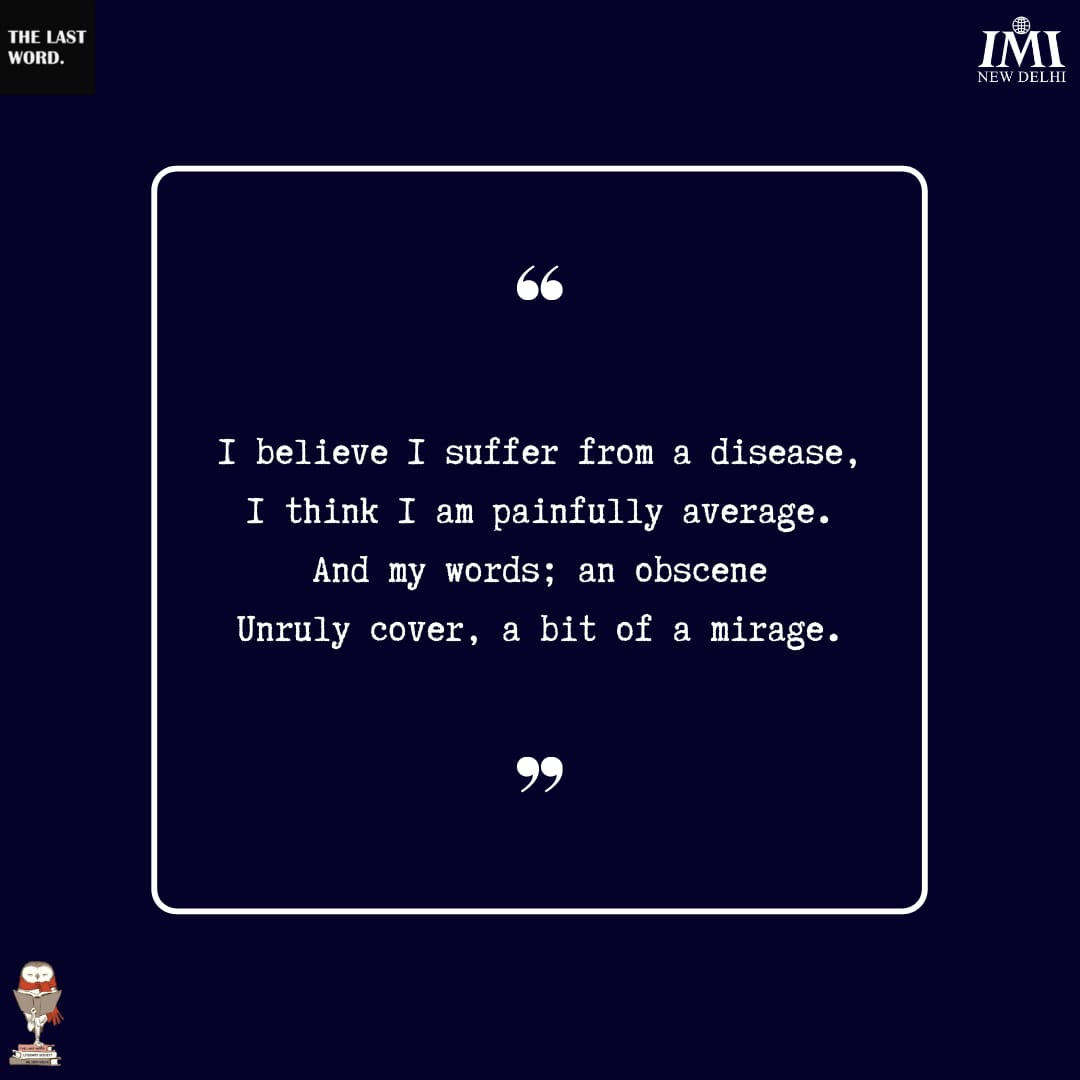 TheLastWordIMI's tweet photo. For this week’s Mighty Scribes @SidThePLWatcher dives into the Ocean of the demons that haunt all of us and keep us disillusioned and distant from the person we really are.
#MightyScribes #Fortnight #SunDownOwnOut #Poems #Creativity #Scribbles #Literature https://t.co/7l8LTQQNCT
