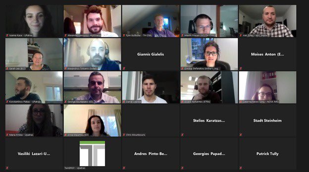 Twinergy_EU's tweet photo. ⚡ We have just finished the 2-day-kick-off meeting with all our consortium partners!
 
An amazing crowd and state-of-the-art ideas to change the #Energy ecosystem!

Keep an eye on us to learn more about our project's amazing plans. 🤩

#EUenergy #H2020 #SwafS @inea_eu @EU_H2020 https://t.co/qPhQmqRCQr