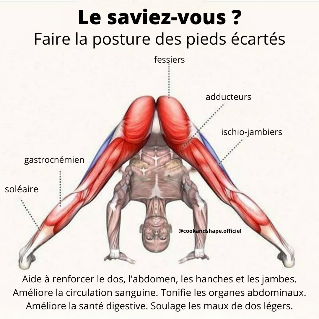 cook_and_shape's tweet photo. Les bénéfices de cette posture sont multiple ��#fitness #FitnessMotivation https://t.co/3YW9mRkgXh