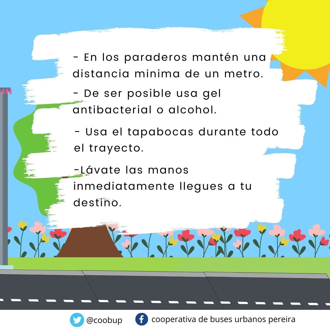 coobup's tweet photo. En @coobup nos preocupamos por ti.
Cuando te movilices en transporte público recuerda las buenas practicas para evitar el contagio.
#JuntosSaldremosAdelante #responsabilidadsocial #cooperacion #ayudamutua #coobup #urbanospereira #transporte https://t.co/CRUbEWa1ID