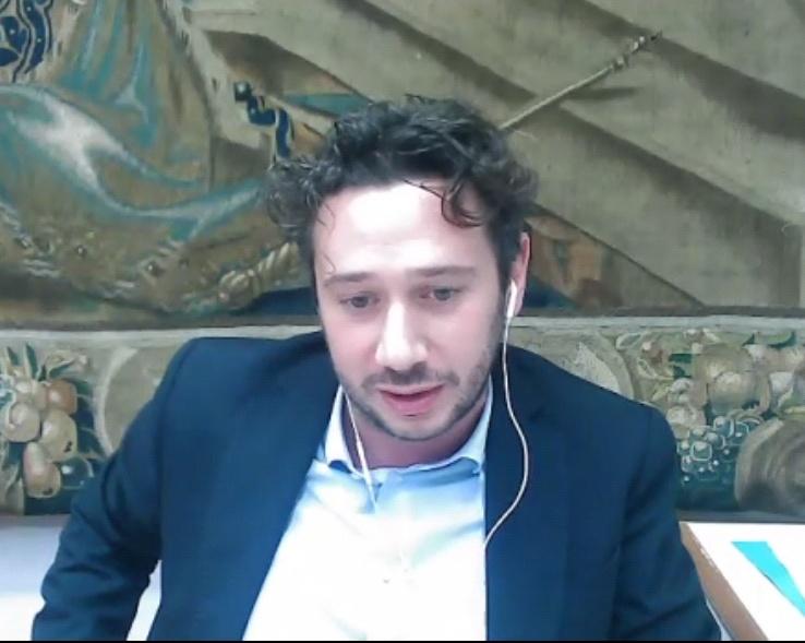 AnciToscana's tweet photo. #Montagna
Webmeeting montagna, il sindaco @TommasoTriberti coordina la  seconda sessione: risorse e sviluppo. Con i sindaci Romina Sani, Nicolò Caleri e il vicesindaco Alessandro Barachini
@MattBiff @simonegheri @regionetoscana @intoscana @comuni_anci https://t.co/cZhzx6CCNs