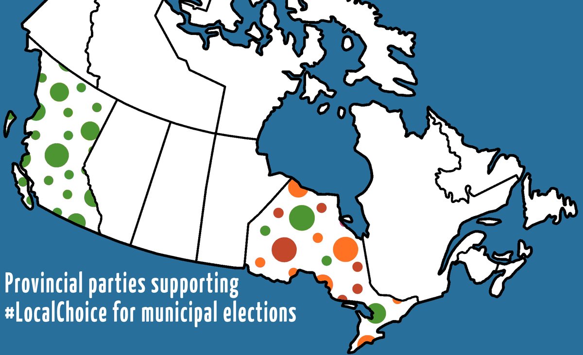 UnlockDemCA's tweet image. Now that Ontario has banned ranked ballots for the next 18 months (🙄), we&apos;re expanding our sights and looking outside Ontario for political parties who support #LocalChoice for municipal reform.  So far, we&apos;ve only found ONE: @SoniaFurstenau&apos;s @BCGreens! 

Let&apos;s build on this...