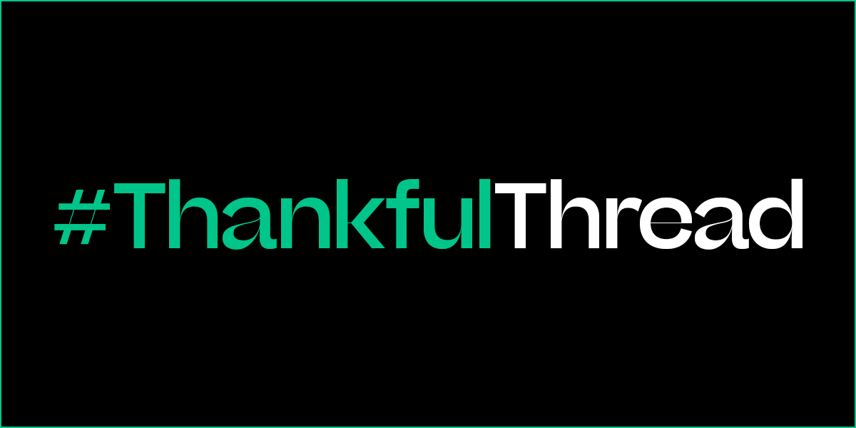 dcodethegov's tweet photo. We’re grateful for all of the innovators from emerging tech, the U.S. government, industry partners, &amp; venture who make up the Dcode community. Spread the gratitude with us! Join our #ThankfulThread &amp; tag the difference-makers you’re thankful for: https://t.co/zYg5A9euti https://t.co/nQ5yROAtGp