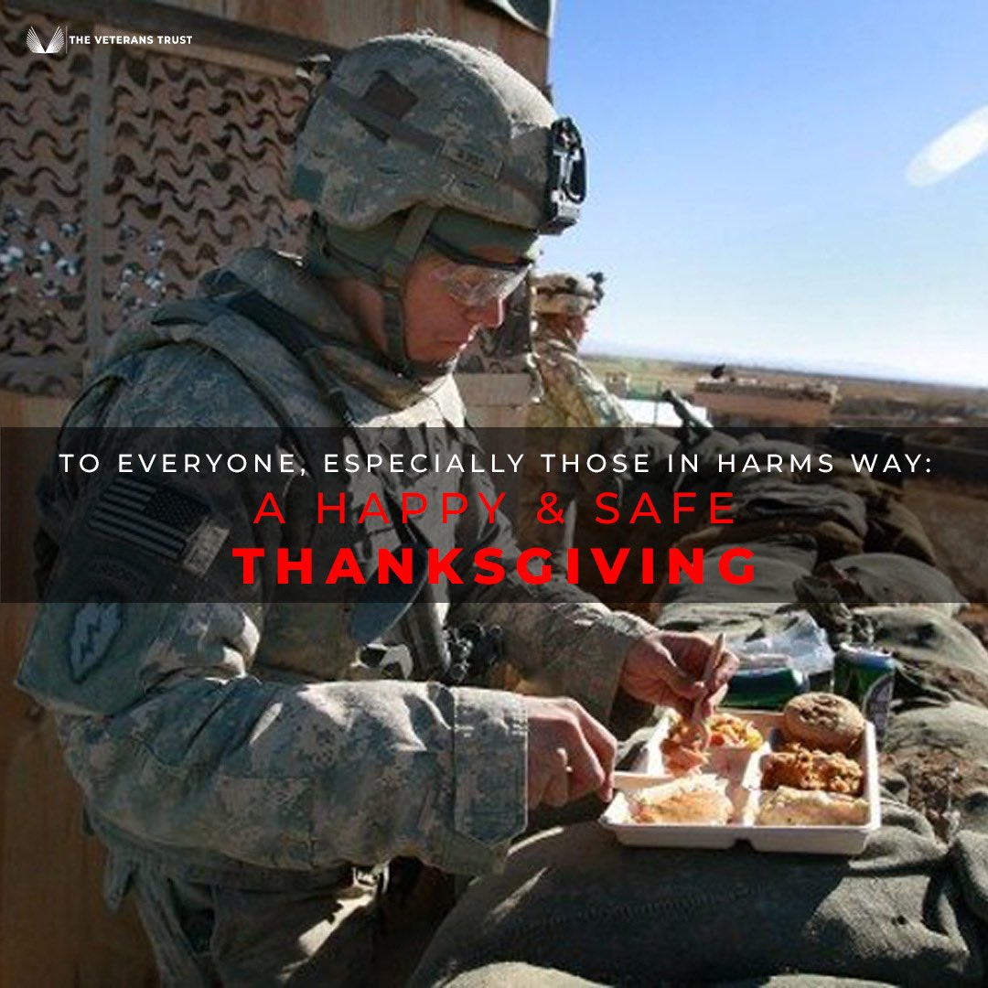 Veterans_Trust's tweet photo. HAPPY THANKSGIVING EVERYONE 🇺🇸🇺🇸🇺🇸

#HappyThanksgiving #Gratitude #Freedom #Privilege #Brotherhood #Family #TheVeteransTrust https://t.co/lcDflWtnBa