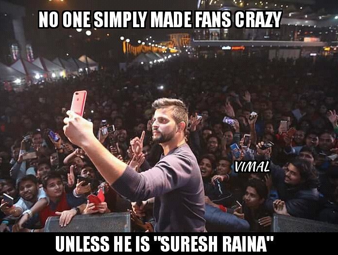 Hell Yeah 😎

#HappyBirthdayRaina 

FansPower 👌 <a href="/ImRaina/">Suresh Raina🇮🇳</a>