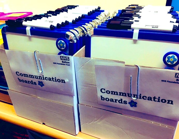 kmljjj's tweet photo. Thank You Asda!
For the fantastic donation of more than 60 communication boards, collected this afternoon whilst in community 👏 #aidingcommunication #messagesfromlovedones #whatmattersmosttome #personalisation
#admiralnurse 
#EHC #CASTteam @boltonnhsft @M_Kingscott @Joyredwood2 https://t.co/yok2H7Bire