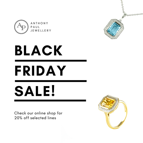 Check out Black Friday event at local family-run Anthony Paul Jewellery.
Shop online and enjoy 20% off over 100 products with free delivery!
instagram.com/anthony_paul_j…
anthonypauljewellery.co.uk

#MyRoyalBorough
#RediscoverYourRoyalBorough and #supportlocal #community 
#rbwmtogether