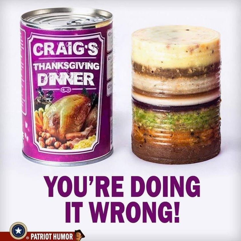 Craig\'S Thanksgiving Dinner Canned Food - How To Make An ...