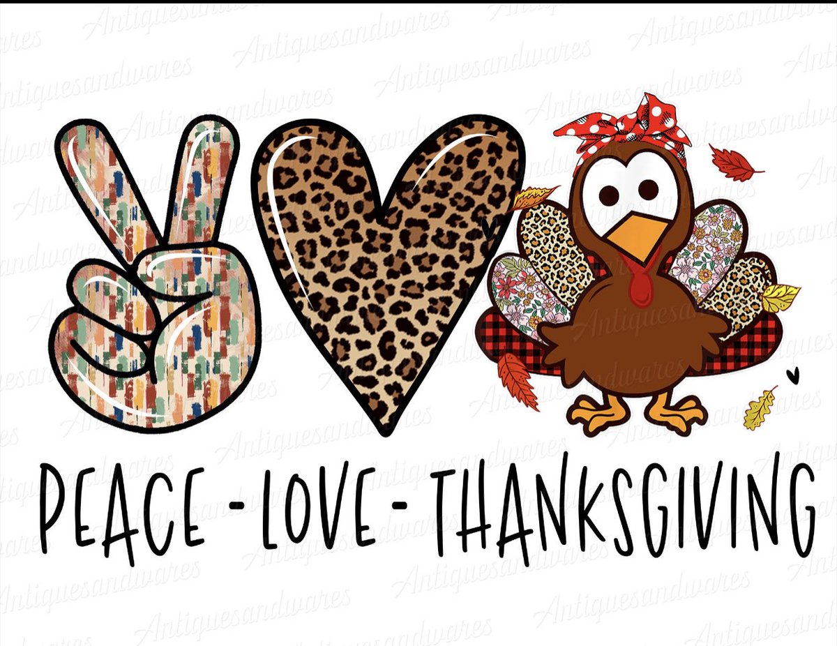 Happy Thanksgiving!  Count your blessings each and every day!