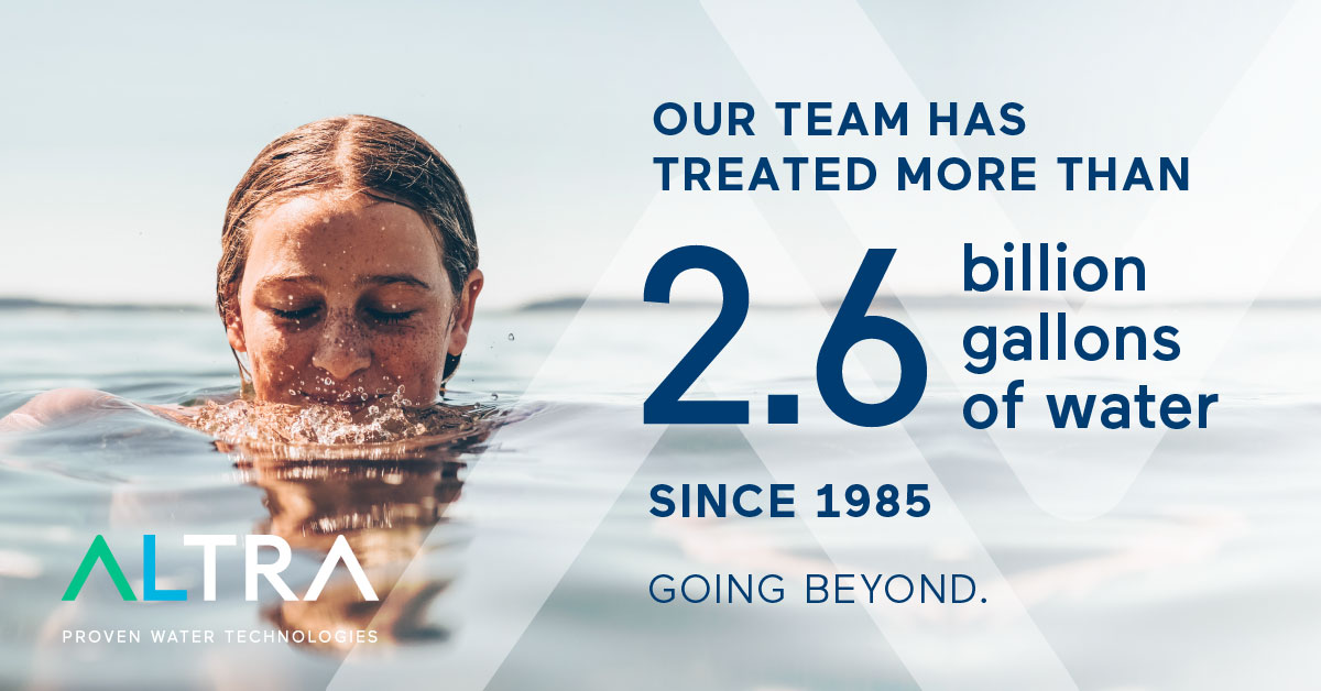 LogistecGroup's tweet photo. Our team has treated more than 2.6 billion gallons of water since 1985. GOING BEYOND.
#1000solutions #investment #Greatbuilders #awardforwater #eauportable #WATERMARKETS #LOGISTECfamily #EfficientSolutionLabel #ALTRAsolutions https://t.co/5ctCp4H1Af