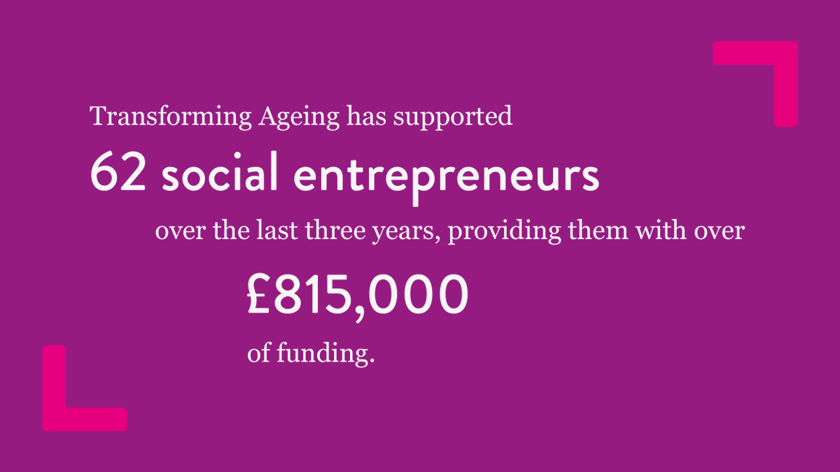 UnLtd's tweet photo. Discover the insights from the #TransformAgeing Research Evaluation Report, released today -
https://t.co/DFGYpDduon
#HealthyAgeing #SocEnt https://t.co/16R4571EdP