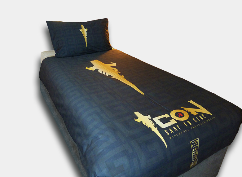 Pleasure_Beach's tweet photo. 🎄🚨⚠️NEW PRODUCT ALERT

Introducing ICON Bedding! 

This ICON inspired bedding set is a perfect addition to any discerning @Pleasure_Beach fans bedroom.

Don't forget our #CyberWeekend offer 15% off almost everything from midnight tonight!

https://t.co/D6VvCqKLMb https://t.co/gCmLsaYx0R