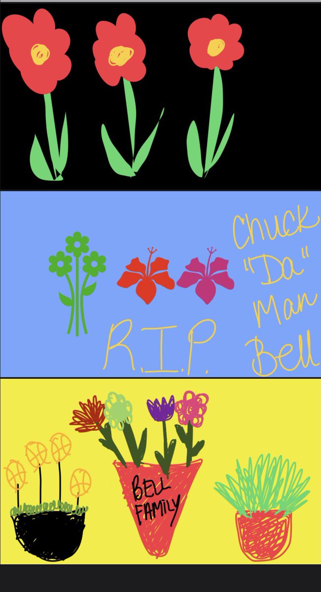 Day 24 of our creativity challenge we send flowers to one of the main characters who passed away in our novel, The Crossover. <a href="/OrchardSTEM/">Orchard STEM School</a> <a href="/CLEMetroSchools/">Cleveland Metropolitan School District</a> #AppleEDUchat #creativitychallenge