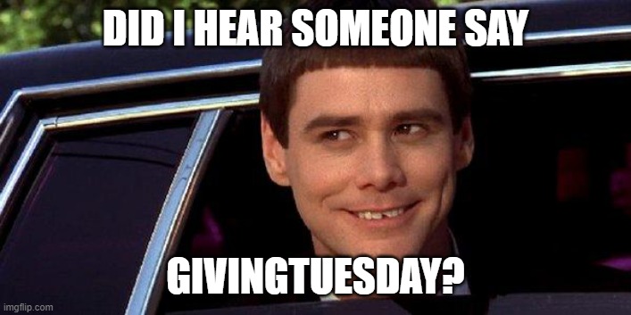 GivingTuesday's tweet image. Did I hear someone say #GivingTuesday?