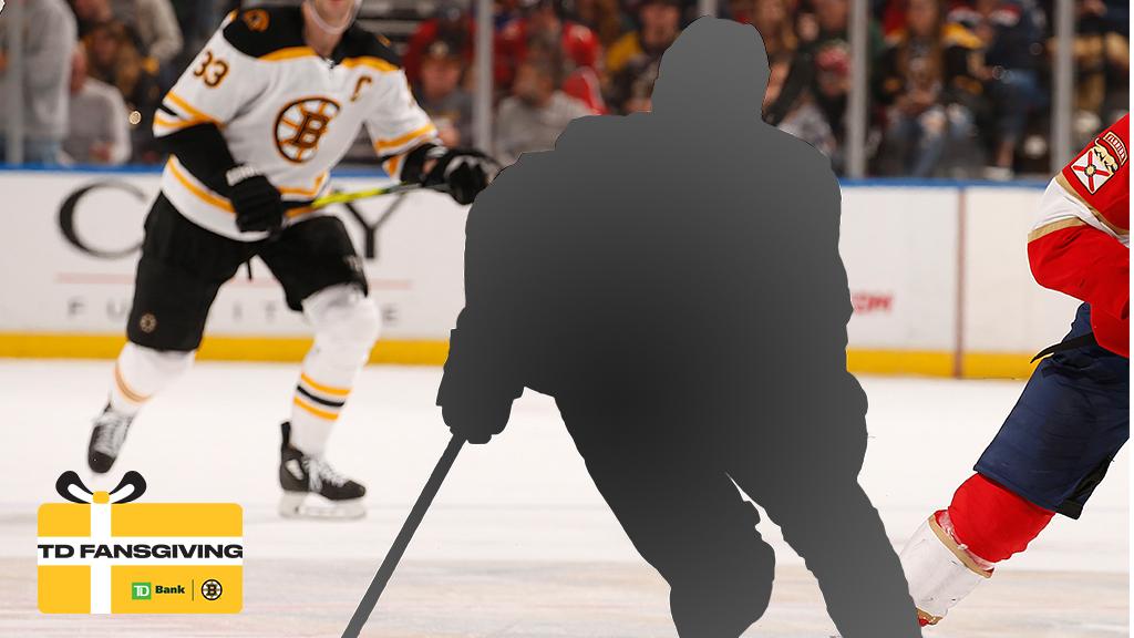 NHLBruins's tweet photo. This forward won a gold medal with team USA at the 2013 World Jr. Championships and followed his father's footsteps &amp; played college hockey at Miami University. Guess who and RT for the chance to win his game-used stick as part of #TDFansgiving. Rules: https://t.co/24H8w6tYEJ https://t.co/vAIw70lXtE