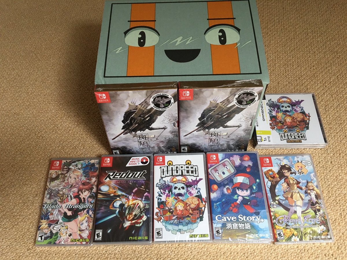 renatoferraz's tweet photo. @SoWhatAboutGame @hypergunstore Received my Nicalis order from Hypergun Store earlier today. I really appreciate how well packaged it was. Looking forward to playing them. #letsgetphysical https://t.co/5fyplvweUB