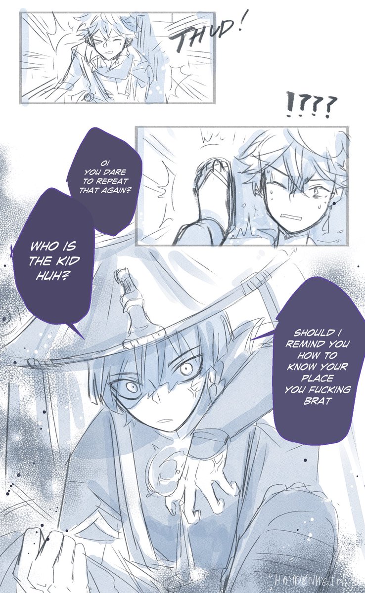 ☂️??

first time childe met scaramouche? 
