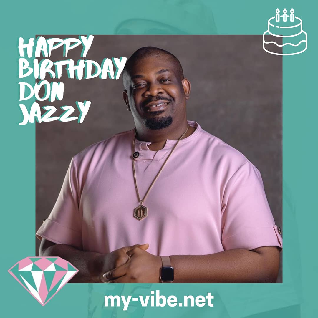 official_myvibe's tweet photo. Birthday vibes! Today we take time to celebrate @donjazzy and @Gthree_MAYAMI. We wish them all the best in their life and careers.
#birthdayvibes #MyVibe #vibes #nigeria #lagos #abuja #portharcourt #donjazzy #gthreemayami https://t.co/ojVIBEmBsK