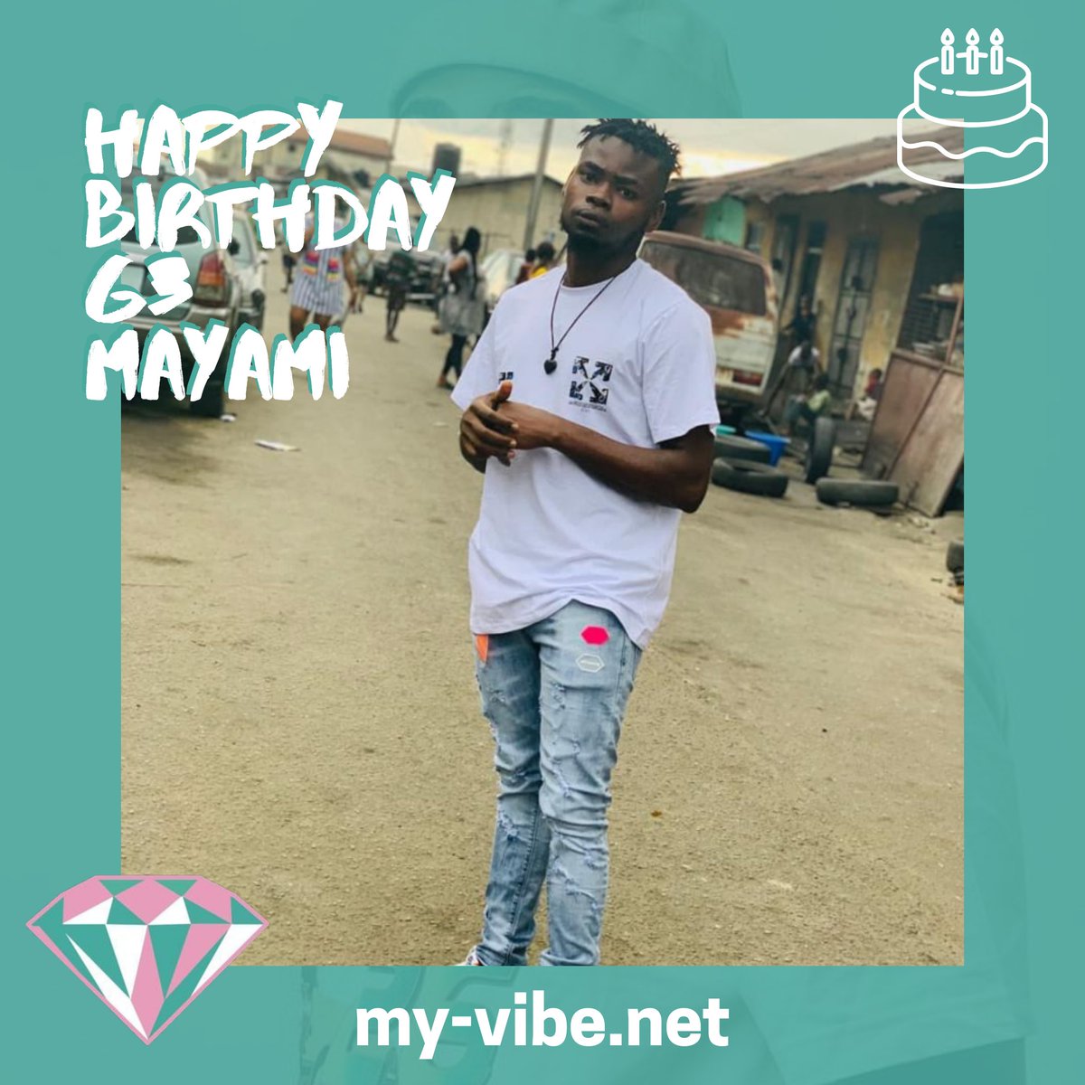 official_myvibe's tweet photo. Birthday vibes! Today we take time to celebrate @donjazzy and @Gthree_MAYAMI. We wish them all the best in their life and careers.
#birthdayvibes #MyVibe #vibes #nigeria #lagos #abuja #portharcourt #donjazzy #gthreemayami https://t.co/ojVIBEmBsK
