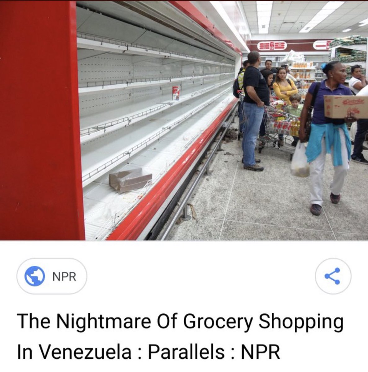 You bitch and moan about not being able to having Thanksgiving, but at least you have food FOR NOW. Welcome to election fraud and corruption.
.
.
.
#stopthesteal #stopthemadness #Thanksgiving2020 #lockdown #lockdown2020 #Venezuela #Recount2020 #ElectionFraud #TrumpLandslide #MAGA