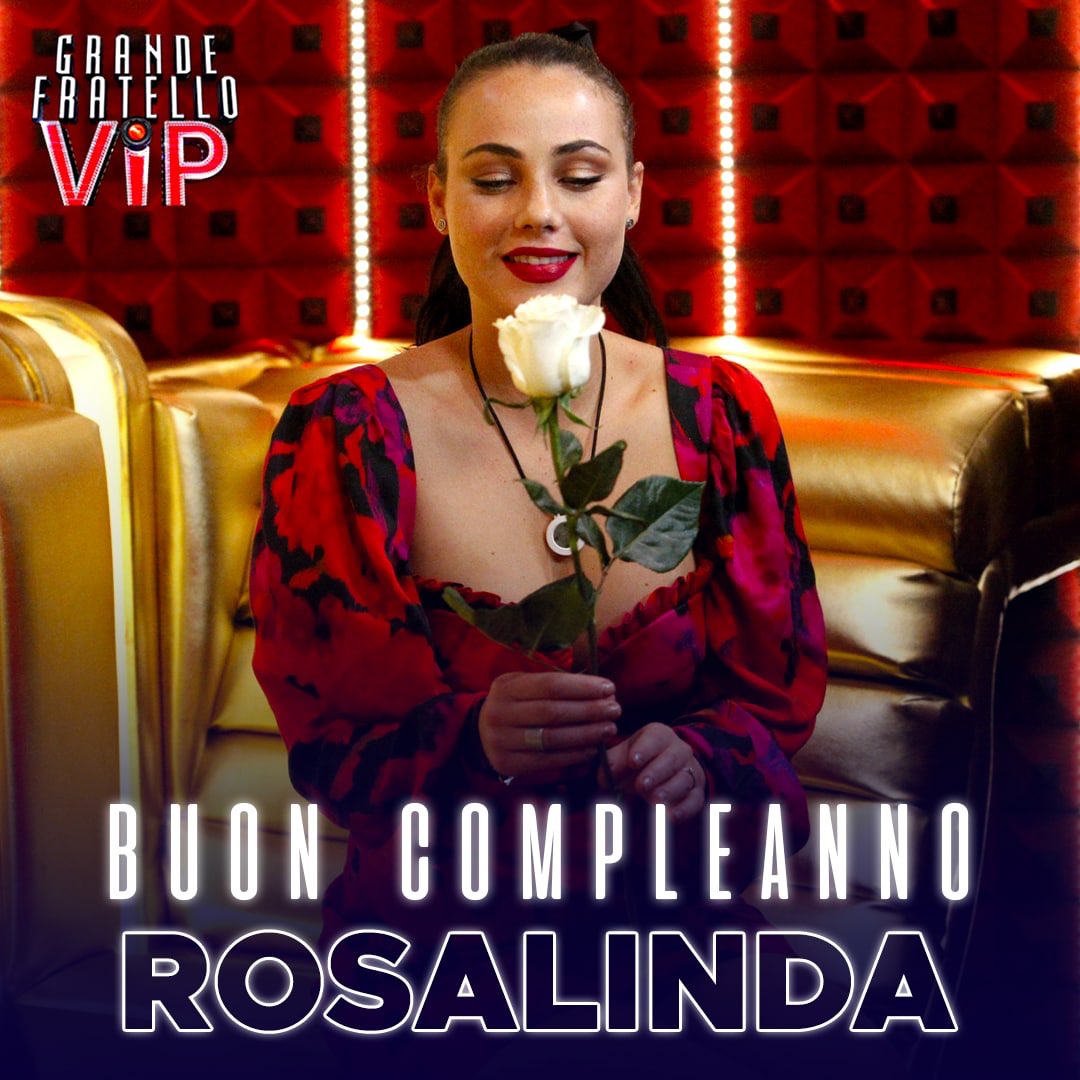 Grande Fratello Hbday Rosalinda Gfvip