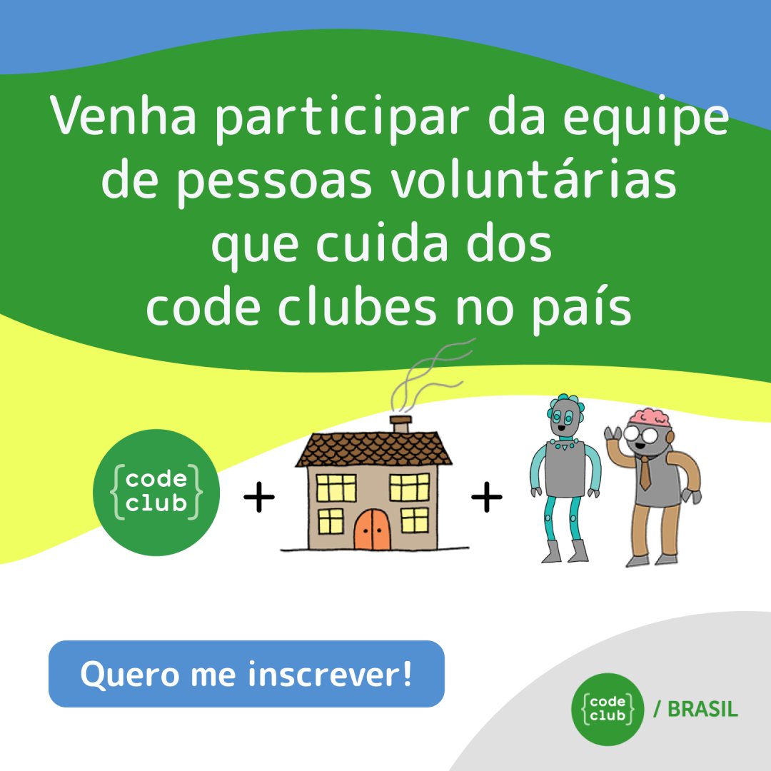 Code Club Brasil🇧🇷 tweet media