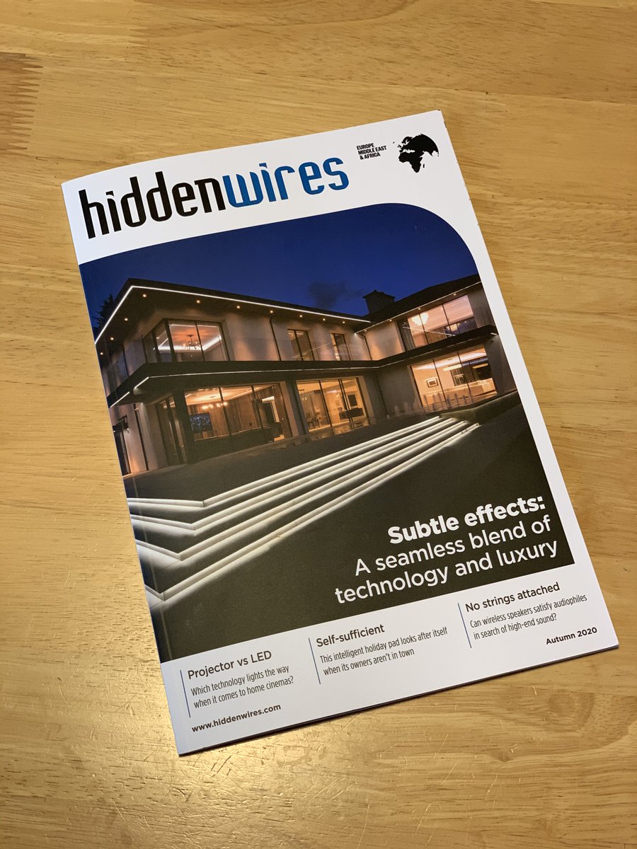 Autumn 2020 is out now! Read about what went into two award-winning projects, how technology can look after the home while you're away, and does cutting the cord on speakers still give audiophile-grade sound? All of this and more: bit.ly/3nVILiz 
#homeautomation #homeav