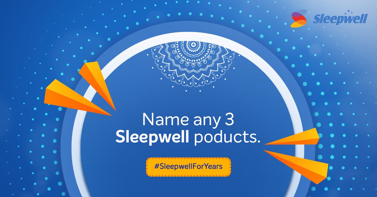 #SleepwellForYears momentum continues. Can you answer it? #ContestAlert
