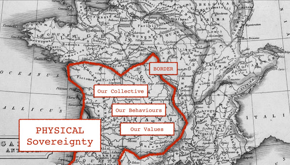 ... well, it's great for management consultant who can go "blah, blah, blah, digital sovereignty, give me more money" but completely useless if you want to do something about it and measure the impact of our actions. It's like fighting a war without maps. What are you protecting?