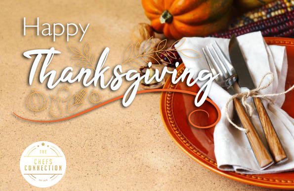 ConnectionChefs's tweet image. Happy Thanksgiving to all our friends in the USA. We hope you are all staying safe and are able to enjoy a lovely meal with loved ones.

#happythanksgiving
#thechefsconnection