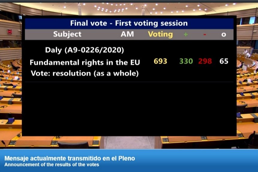 Hemos logrado que el PE pida que se permita a los niños con discapacidad estudiar en su lengua materna. Eso es defender los derechos fundamentales.