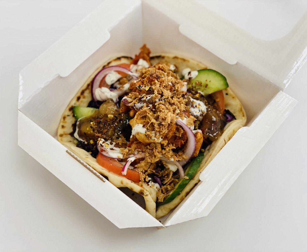 One of our featured dishes from today’s #Eliorfoodie menu is our Punjabi Tandoori spiced chicken naan. Deeeeeeelish! 😋👌
Cracking work Stephy! 
#TeamElior
#EliorGoodToGo
#BREAZ