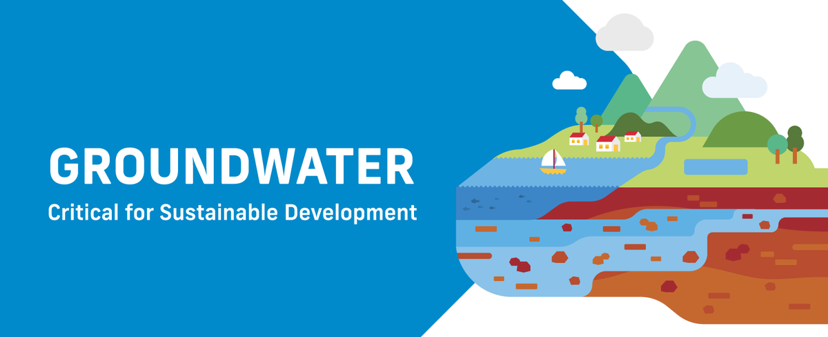 ClaudiaSadoff's tweet photo. Groundwater makes up one-third of all #freshwater use for drinking &amp; half of the world's irrigation sources. #Groundwater resources are critical to sustainable development but are often poorly managed.

@IWMI_ &amp; @WLE_CGIAR explain: https://t.co/vfUWy4OEch #GRIPP https://t.co/kvIFmAiFwF